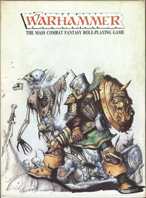 Première boite de règles pour Warhammer