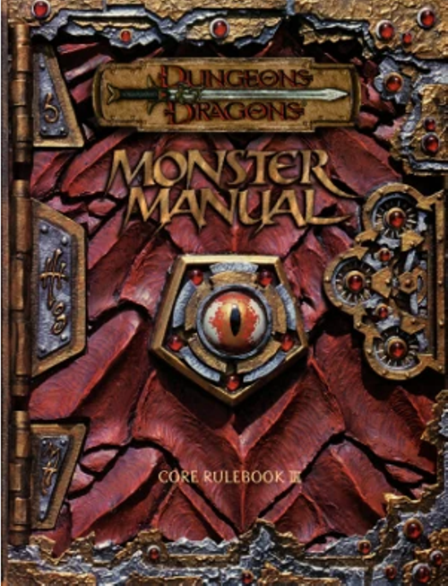 Couverture du Monster Manual
