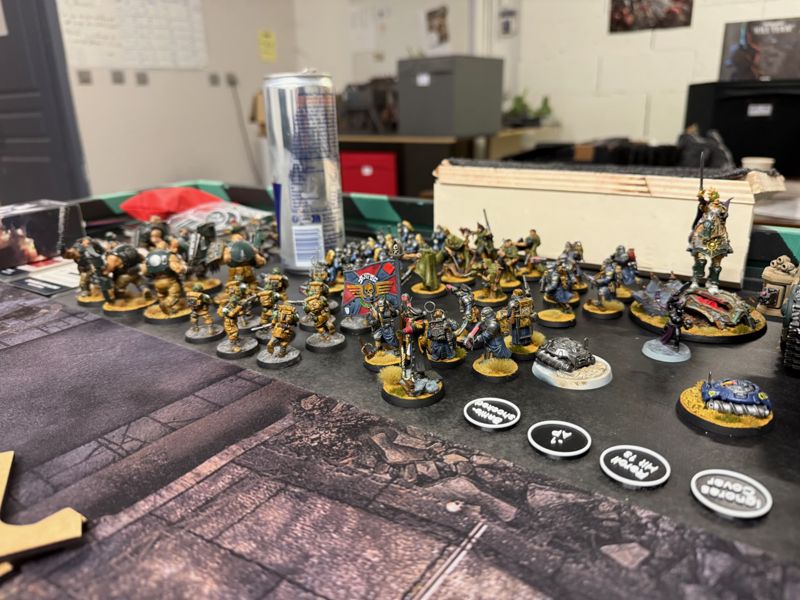 Figurines warhammer 40000 : Infanterie de l'Astra Militarum
